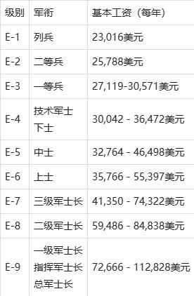 軍官工資表2023一覽表，深度解析與預(yù)測，軍官工資表2023深度解析與預(yù)測，一覽表概覽